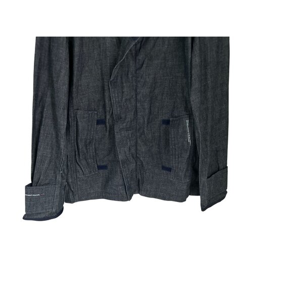 Diesel Made in Italy Mens Denim-Look Jacket With Pockets & Button Cuffs Size XL - Picture 4 of 14